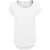 Dámske tričko, predlžený zadný diel PS 560036 build your brand by 036 white FRONT d5a731cc 8cf7 4361 b0cf d0342ab4a3f0 web