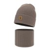Chlapčenský merino set čiapka a nákrčník LET’S GO v modernom dizajne
