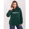 Dámska oversize mikina s kapucňou a výšivkou PROSECCO