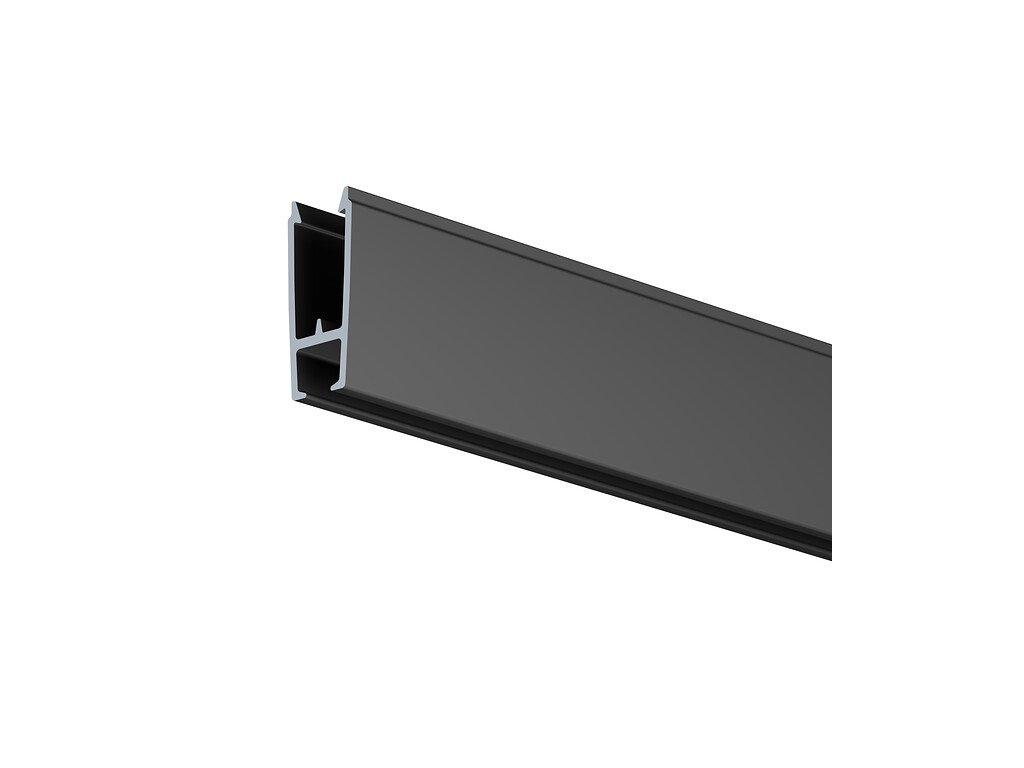 Lišta pro orientační systém Xpo Rail, 200 cm, černá 05.15201