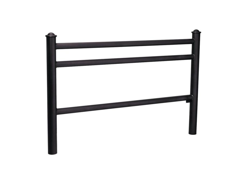 Zábradlí Trio délka 1572 mm, hlavice Agora, barva černá RAL9005 206183.9005