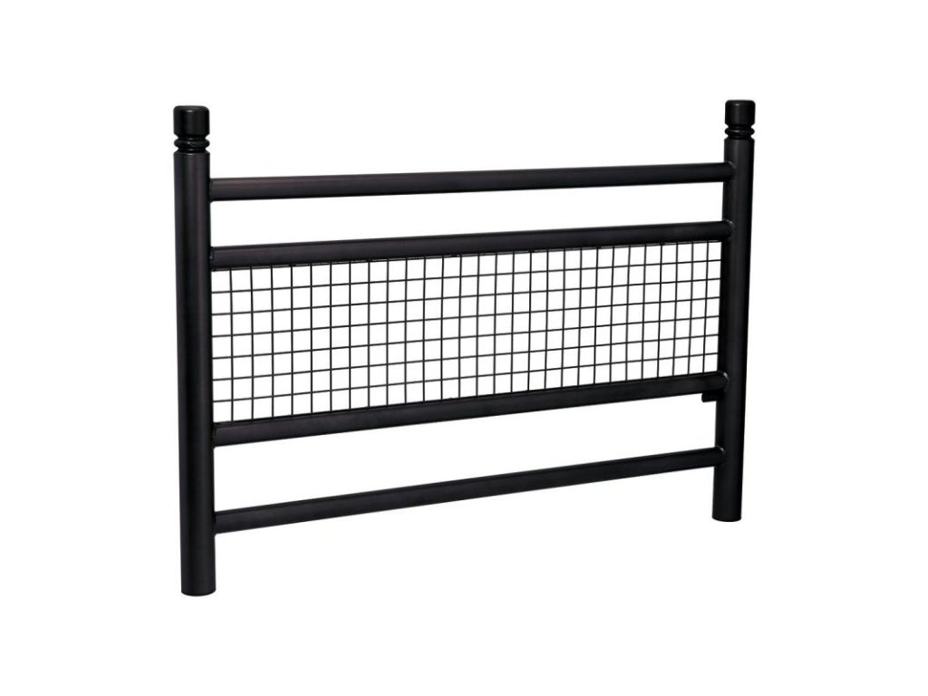 Zábradlí Linea délka 1572 mm, hlavice City, barva černá RAL9005 206800.9005