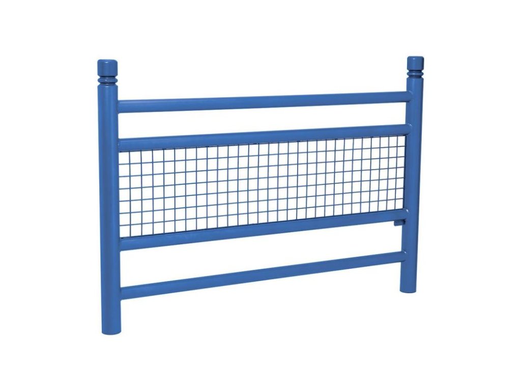 Zábradlí Linea délka 1572 mm, hlavice City, barva modrá RAL5010 206800.5010