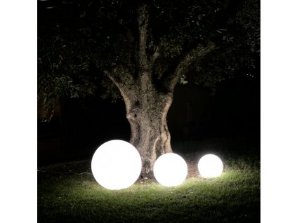 SPHMWHITE N palle luminose per giardino