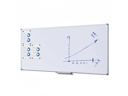 Magnetická tabule Economy 1800x900 mm WBNECS90x180