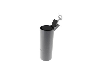 Uzamykatelné pouzdro pro zahrazovací sloupky Ø 90 mm 204297