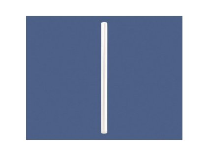 Jednoduchý zahrazovací sloupek Carrefour Ø 60 mm, barva bílá RAL9010 204330.9010