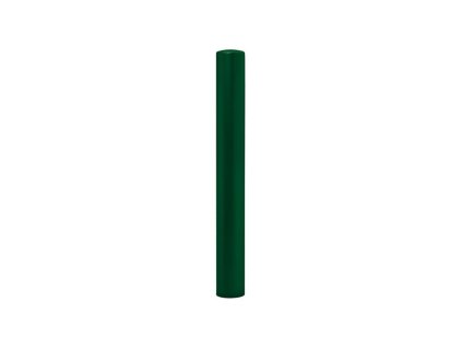 Jednoduchý zahrazovací sloupek Carrefour Ø 114 mm, barva zelená RAL6005 204395.6005
