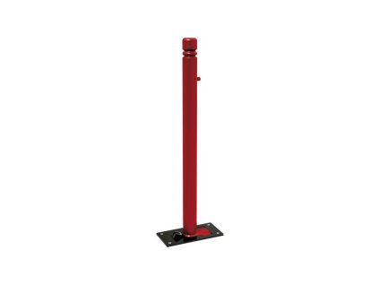 Sklopný sloupek Solibloc Ø 76 mm, barva vínová RAL3004 206674.3004