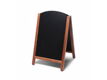 Reklamní áčko s křídovou tabulí 55x85, světle hnědé ZPCHBFSLB55x85