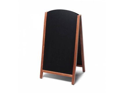 Reklamní áčko s křídovou tabulí 68x120, světle hnědé ZPCHBFSLB68x120