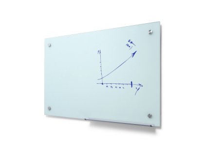 Scritto® Popisovatelná skleněná tabule 90 x 60 cm, bílá WBNGB90x60