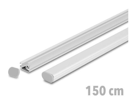 Plakátové lišty TWIN, délka 1500 mm 5907451662281