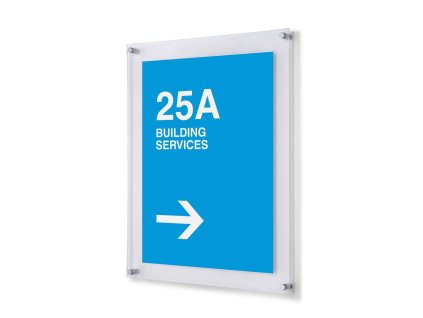 Tabule A3 včetně distančních šroubů 25x19 mm FS25A3SET