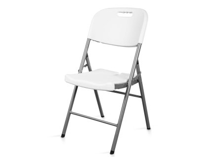 Skládací eventová židle - bílá 5907451665190