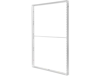 Nástěnný světelný panel LED BOX™ WALL FRAME 100 X 150 cm - stříbrný 5907451666425