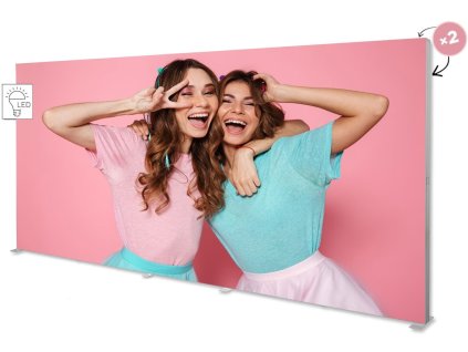 Světelná reklamní stěna LUMIX™ 500x250 cm 5907451667033