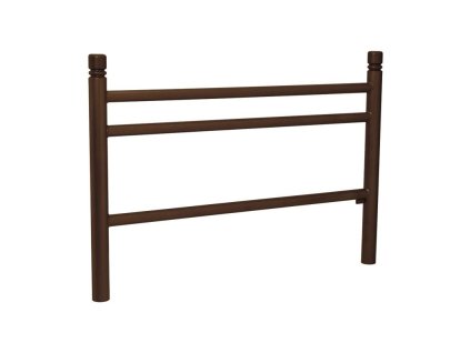 Zábradlí Trio délka 1572 mm, hlavice City, barva hnědá RAL8017 206180.8017