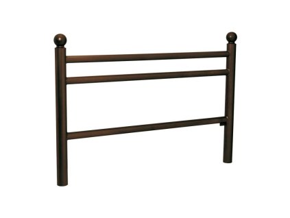 Zábradlí Trio délka 1572 mm, hlavice Boule, barva hnědá RAL8017 206181.8017