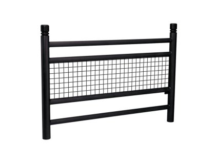 Zábradlí Linea délka 1572 mm, hlavice City, barva černá RAL9005 206800.9005