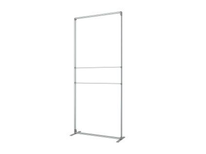 Stěna FlexFrame 100x230 cm, stříbrný rám + brašna, bez tisku FFW100x230