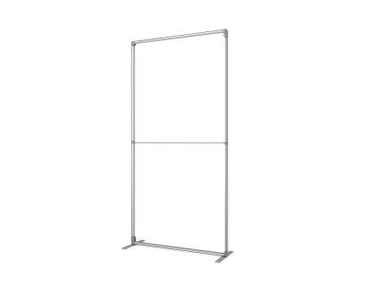 Stěna FlexFrame 100x200 cm, stříbrný rám + brašna, bez tisku FFW100x200