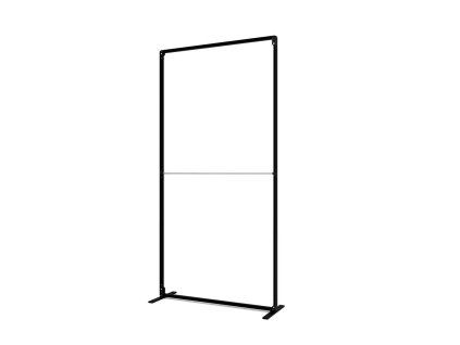 Stěna FlexFrame 100x200 cm, černý rám + brašna, bez tisku FFWBL100x200