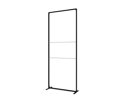 Stěna FlexFrame 100x250 cm, černý rám + brašna, bez tisku FFWBL100x250