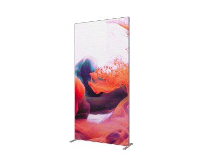 Stěna FlexFrame 100x200 cm, stříbrný rám + oboustranný tisk FFW100X200-STFR1000X2000SSK