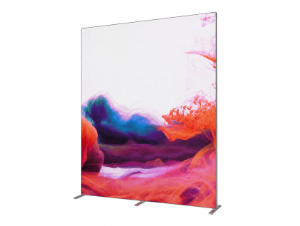 Stěna FlexFrame 200x250 cm, stříbrný rám + oboustranný tisk FFW100X250X2-STFR2000X2500SSKX2