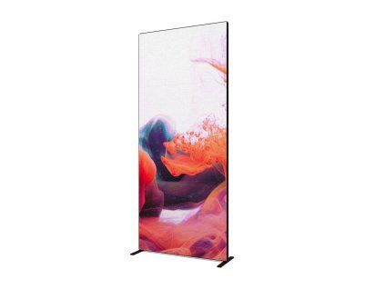 Stěna FlexFrame 100x230 cm, černý rám + oboustranný tisk FFWBL100X230-STFR1000X2300SSK