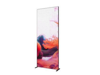 Stěna FlexFrame 100x250 cm, černý rám + oboustranný tisk FFWBL100X250-STFR1000X2500SSK