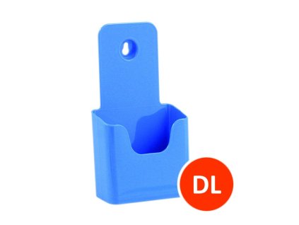 Stolní stojánek na letáky DL, modrý