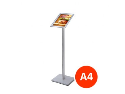 Stojan Menuboard A4, ostrý roh