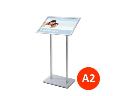 Stojan Menuboard A2, ostrý roh