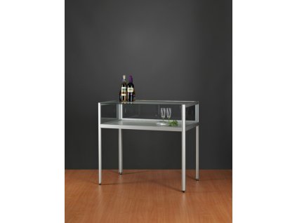 Stolní prosklená vitrína 1200x920x600 mm