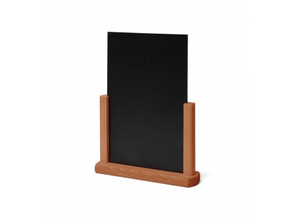 Dřevěný menu stojánek A4 světle hnědý TCHBLBA4