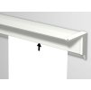 Lišta na poznámky Info Rail Plus New, bílá - 200 cm 05.57200