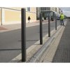 Jednoduchý zahrazovací sloupek Carrefour Ø 76 mm, barva šedá Procity 204364.GPRO
