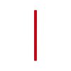 Jednoduchý zahrazovací sloupek Carrefour Ø 60 mm, barva červená RAL3020 204330.3020
