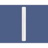 Jednoduchý zahrazovací sloupek Carrefour Ø 114 mm, barva bílá RAL9010 204395.9010