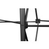 Reklamní stěna Pop Up Magnetic Premium Black 3x4 - oblá + pultík na kolečkách 5907451666340