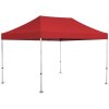 Textilní střecha pro reklamní stany 3x4,5 - červená 5907451666753