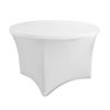 Potah pro eventový stůl kulatý Ø 120 cm - bílý
