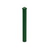 Zahrazovací ocelový sloupek Province Ø 114 mm, barva zelená RAL6005, hlavice Agora 206497.6005