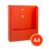 Nástěnný zásobník na letáky A4, oranžový