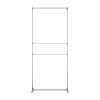 Stěna FlexFrame 100x230 cm, stříbrný rám + brašna, bez tisku FFW100x230