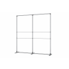 Stěna FlexFrame 200x250 cm, stříbrný rám + oboustranný tisk FFW100X250X2-STFR2000X2500SSKX2