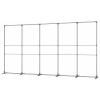 Stěna FlexFrame 500x250 cm, stříbrný rám + oboustranný tisk FFW100X250X5-STFR5000X2500SSKX2