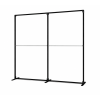 Stěna FlexFrame 200x200 cm, černý rám + oboustranný tisk FFWBL100X200X2-STFR2000X2000SSKX2